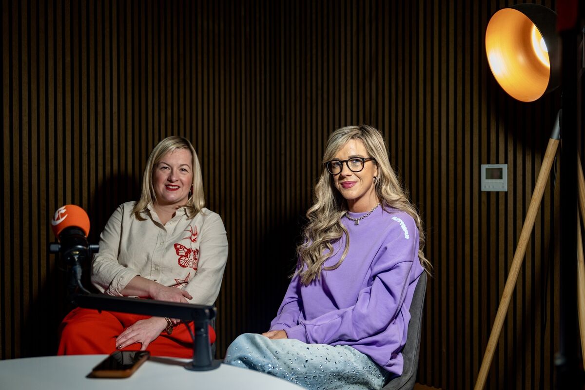 Brenda Dennehy pictured with Deirdre O’ Shaughnessy in the Irish Examiner's office: Picture Chani Anderson Brenda Dennehy pictured with Deirdre O’ Shaughnessy in the Irish Examiner's office: Picture Chani Anderson