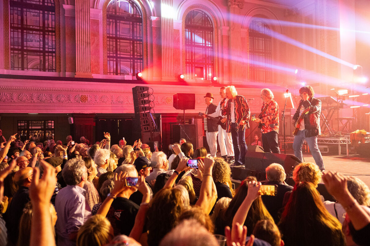 The Boomtown Rats performing in Cork City Hall. Picture: Darragh Kane The Boomtown Rats performing in Cork City Hall. Picture: Darragh Kane