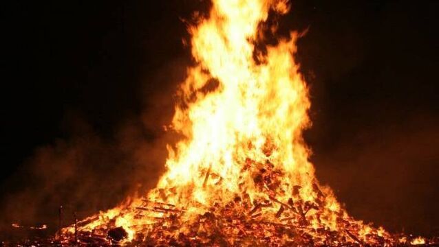 <p>'We see a lot of accidents from people building the bonfires in their own estates. They are breaking down pallets and taking rubbish from houses. Aerosolised products can shoot out of bonfires like missiles, which is why they need to be avoided at all costs.'</p>