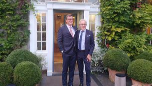 <p>The chef, teacher and cookbook author said 'I do' to his partner Ruaidhrí Carmody at Ballymaloe House Hotel </p> <p>The chef, teacher and cookbook author said 'I do' to his partner Ruaidhrí Carmody at Ballymaloe House Hotel </p>