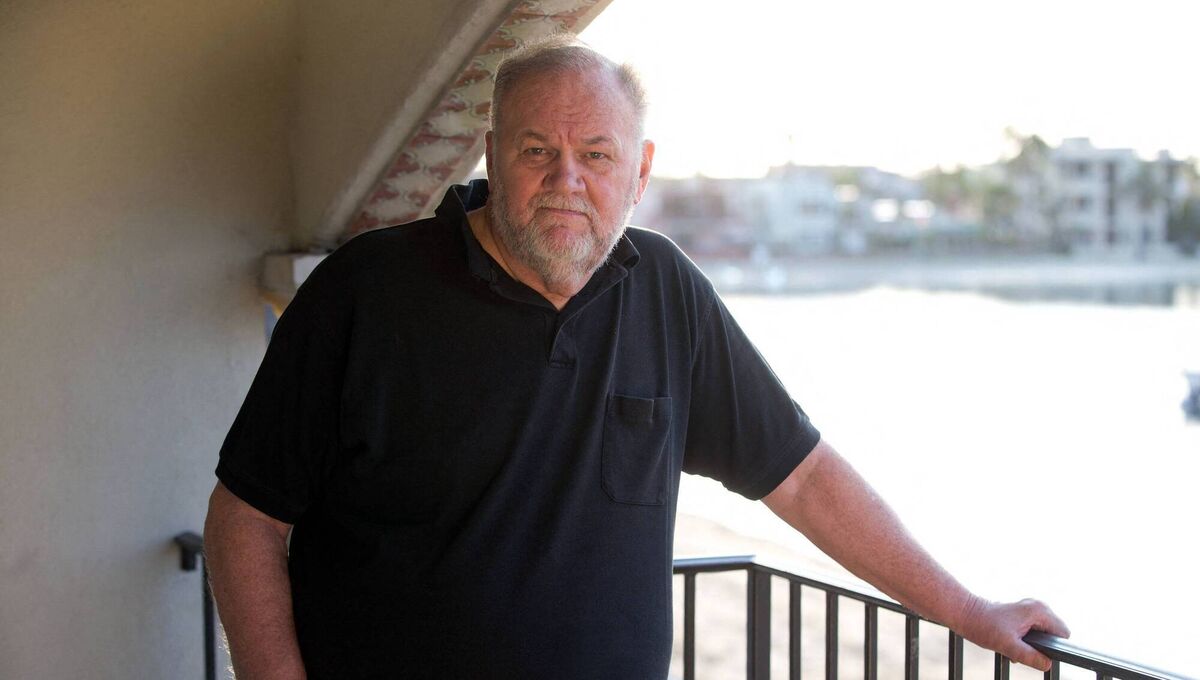 Thomas Markle Sr pictured on a 2018 photoshoot in San Diego, California. Picture: MEGA/GC Images Thomas Markle Sr pictured on a 2018 photoshoot in San Diego, California. Picture: MEGA/GC Images