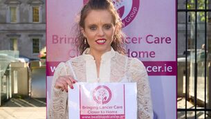 <p>Mags McCarthy, patient advocate from Cork, outside Leinster House recently before meeting politicians about opening a stem cell transplant unit in Cork. Photo: Luke Brabazon</p> <p>Mags McCarthy, patient advocate from Cork, outside Leinster House recently before meeting politicians about opening a stem cell transplant unit in Cork. Photo: Luke Brabazon</p>
