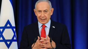 <p>Prime minister <a class="contextmenu inlinelink" href="https://www.irishexaminer.com/world/arid-41929410.html" idref="">Benjamin Netanyahu</a> faces a fight for political survival in Israel's election on Tuesday, with voters weighing his leadership after the 2023 Hamas-led attacks, wars in Gaza and with Iran, and Israel's deepening international isolation. Picture: Ronen Zvulun, Pool Photo via AP</p> <p>Prime minister <a class="contextmenu inlinelink" href="https://www.irishexaminer.com/world/arid-41929410.html" idref="">Benjamin Netanyahu</a> faces a fight for political survival in Israel's election on Tuesday, with voters weighing his leadership after the 2023 Hamas-led attacks, wars in Gaza and with Iran, and Israel's deepening international isolation. Picture: Ronen Zvulun, Pool Photo via AP</p>