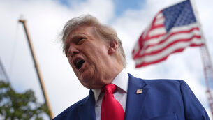 <p>Trump's fellow Republicans are fighting to retain the party's majorities in the House of Representatives and Senate. (AP Photo/Julia Demaree Nikhinson)</p>