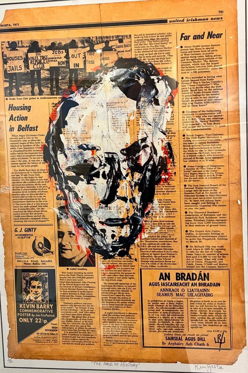 The Face of History, by John Kingerlee. The Face of History, by John Kingerlee.