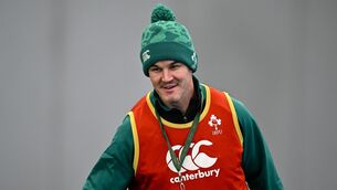 <p>EYES ON THE GREATEST PRIZE: Assistant coach Jonathan Sexton during an Ireland Rugby squad training sessio. Pic: David Fitzgerald/Sportsfile.</p> <p>EYES ON THE GREATEST PRIZE: Assistant coach Jonathan Sexton during an Ireland Rugby squad training sessio. Pic: David Fitzgerald/Sportsfile.</p>