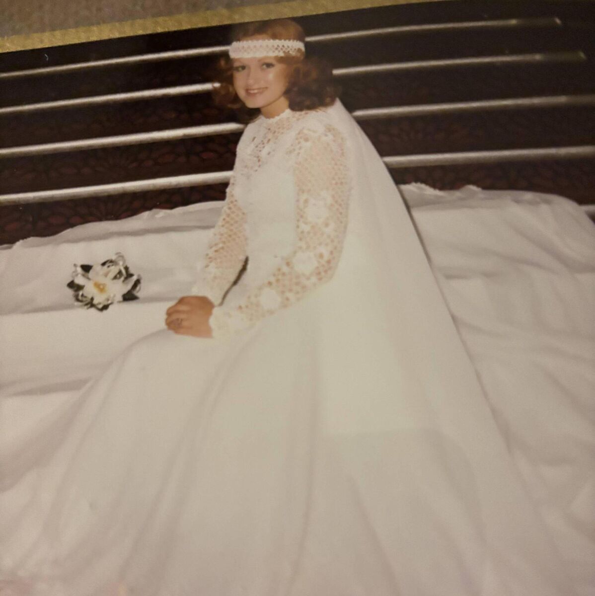 Catherine Mahon-Buckley on her wedding day. Catherine Mahon-Buckley on her wedding day.