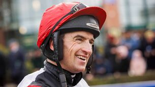 <p>WORTHY CAUSE: Patrick Mullins is one of nine riders taking to the track at the end of Nottingham’s Wednesday fixture with the aim of raising vital funds in Autism In Racing’s quest to create more welcoming and accessible opportunities across British racing. Picture: Tom Maher/Inpho </p> <p>WORTHY CAUSE: Patrick Mullins is one of nine riders taking to the track at the end of Nottingham’s Wednesday fixture with the aim of raising vital funds in Autism In Racing’s quest to create more welcoming and accessible opportunities across British racing. Picture: Tom Maher/Inpho </p>