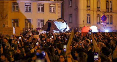 PORTUGAL-HOUSING-REAL STATE-PROTEST