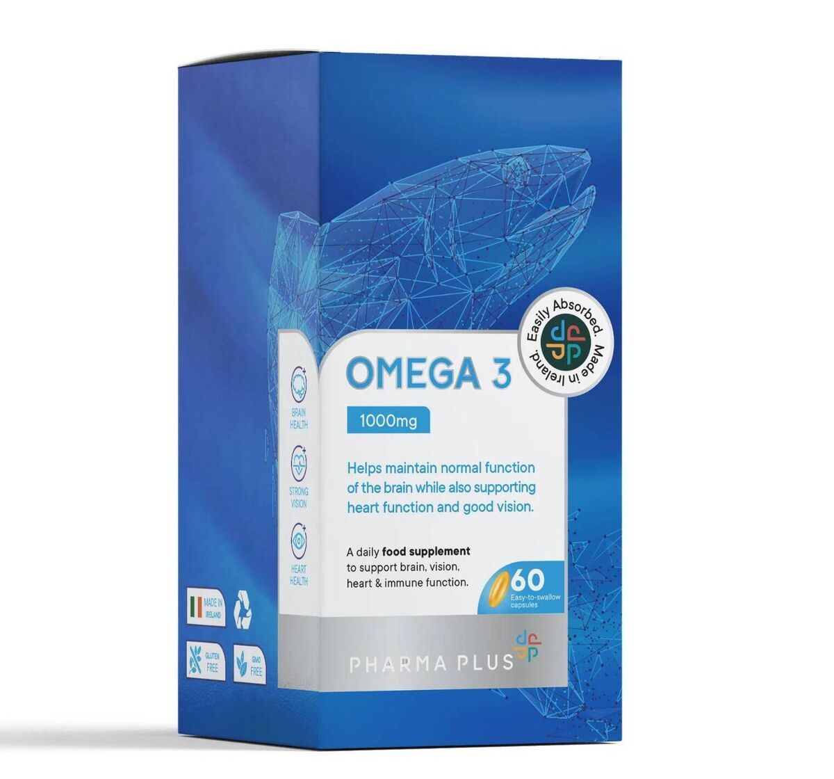 8.Pharmaplus Omega 3 €19.99, McGorisks Pharmacy 8.Pharmaplus Omega 3 €19.99, McGorisks Pharmacy
