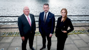 <p>Bill Gallagher, President of International Registries, Conor Mowlds, IRI Senior Maritime Representative for Ireland and Alison Wilson, Senior International Counsel, IRI Head of Office, Long Beach, IRI's Cork office, its 29th globally, backs Cork's bid to become Ireland's maritime capital. Picture: Maxwell Photography</p> <p>Bill Gallagher, President of International Registries, Conor Mowlds, IRI Senior Maritime Representative for Ireland and Alison Wilson, Senior International Counsel, IRI Head of Office, Long Beach, IRI's Cork office, its 29th globally, backs Cork's bid to become Ireland's maritime capital. Picture: Maxwell Photography</p>