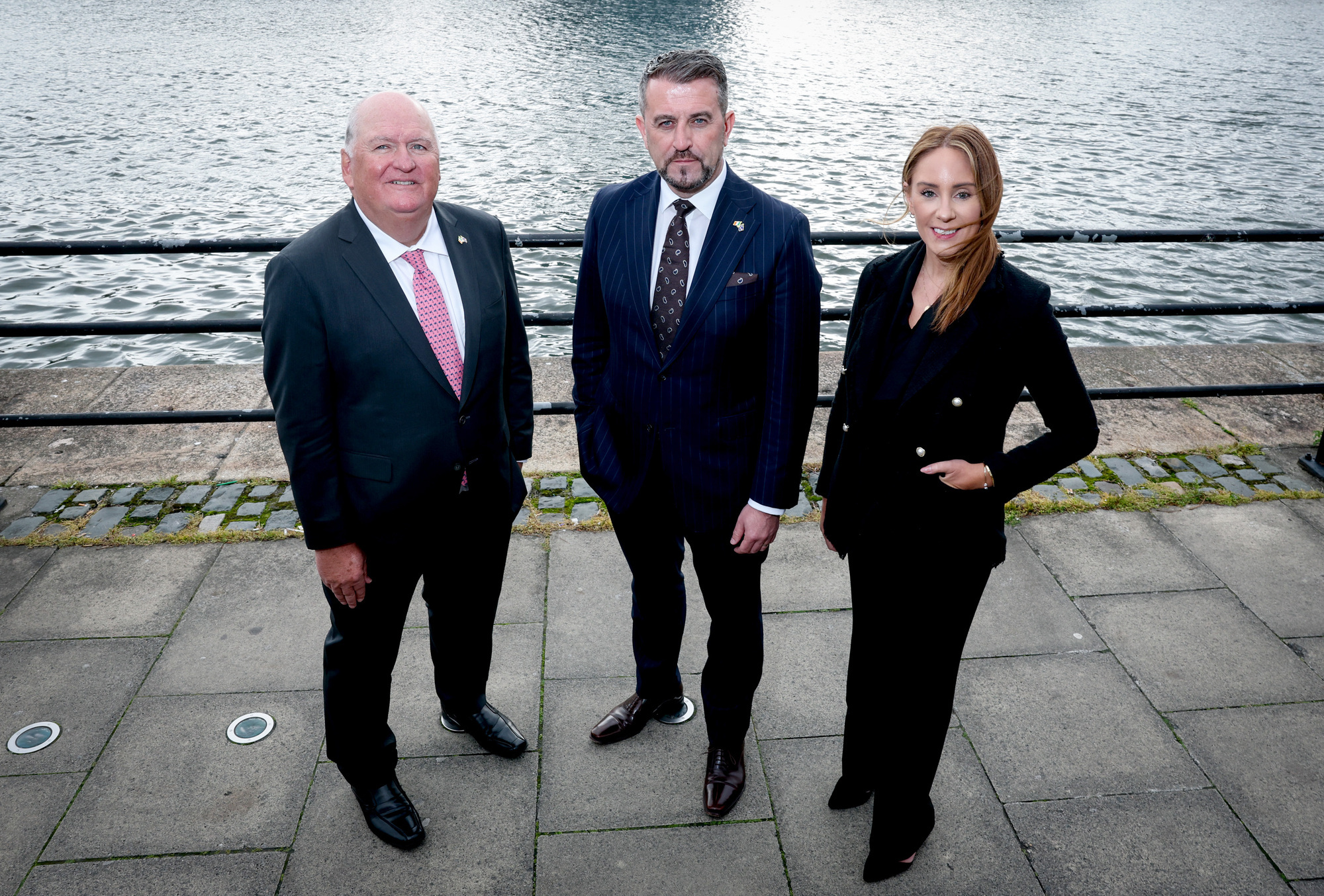 Bill Gallagher, President of International Registries, Conor Mowlds, IRI Senior Maritime Representative for Ireland and Alison Wilson, Senior International Counsel, IRI Head of Office, Long Beach, IRI's Cork office, its 29th globally, backs Cork's bid to become Ireland's maritime capital. Picture: Maxwell Photography