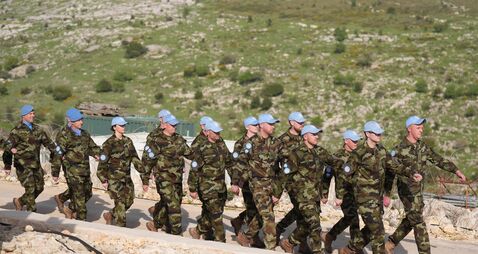 79526737 Simon Harris visit to Lebanon