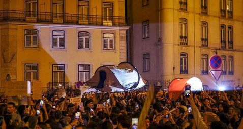 PORTUGAL-HOUSING-REAL STATE-PROTEST