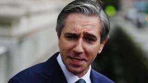 <p>Tánaiste Simon Harris speaking to media at Government Buildings in Dublin ahead of a Cabinet meeting. Picture: Brian Lawless/Press Association</p> <p>Tánaiste Simon Harris speaking to media at Government Buildings in Dublin ahead of a Cabinet meeting. Picture: Brian Lawless/Press Association</p>
