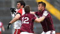 Galway defeat Derry in wet and windy Pearse Stadium