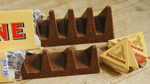 <p>Mondelēz International, which also owns Britain’s Cadbury and Belgium’s Côte D’Or chocolate brands, said: 'The iconic Toblerone shape is one of the most recognised and distinctive product designs in the UK and across the world, and has been a hallmark of the brand since 1929.' File photo: AP/Alastair Grant</p> <p>Mondelēz International, which also owns Britain’s Cadbury and Belgium’s Côte D’Or chocolate brands, said: 'The iconic Toblerone shape is one of the most recognised and distinctive product designs in the UK and across the world, and has been a hallmark of the brand since 1929.' File photo: AP/Alastair Grant</p>