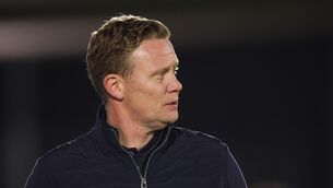 <p>Cork City manager Barry Robson has signed a new contract that will keep him at the club until 2028. Pic: Tom Maher/Inpho</p>
