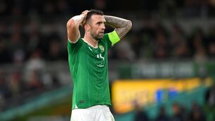 <p>Shane Duffy has been signed by Derby. Pic: Seb Daly/Sportsfile</p>