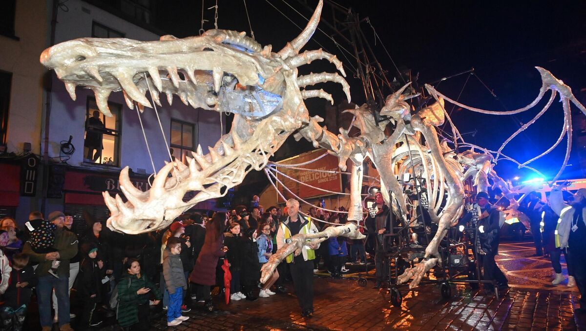 The Dragon of Shandon will parade through the streets of Cork City this weekend. Picture: Eddie O'Hare The Dragon of Shandon will parade through the streets of Cork City this weekend. Picture: Eddie O'Hare
