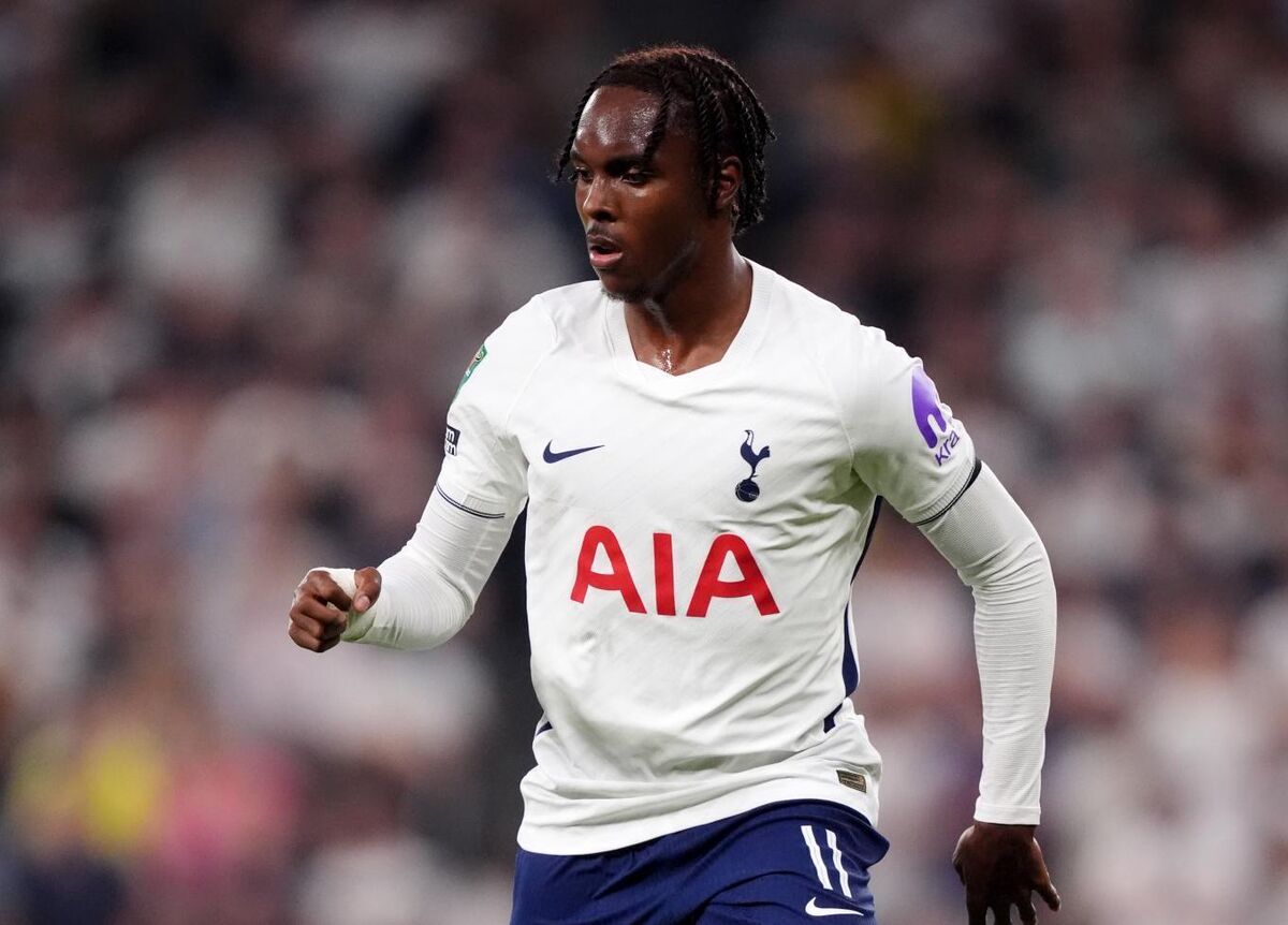 Mathys Tel enjoyed a breakthrough moment for Spurs with his solo goal at Stamford Bridge. Pic: John Walton/Press Association Mathys Tel enjoyed a breakthrough moment for Spurs with his solo goal at Stamford Bridge. Pic: John Walton/Press Association