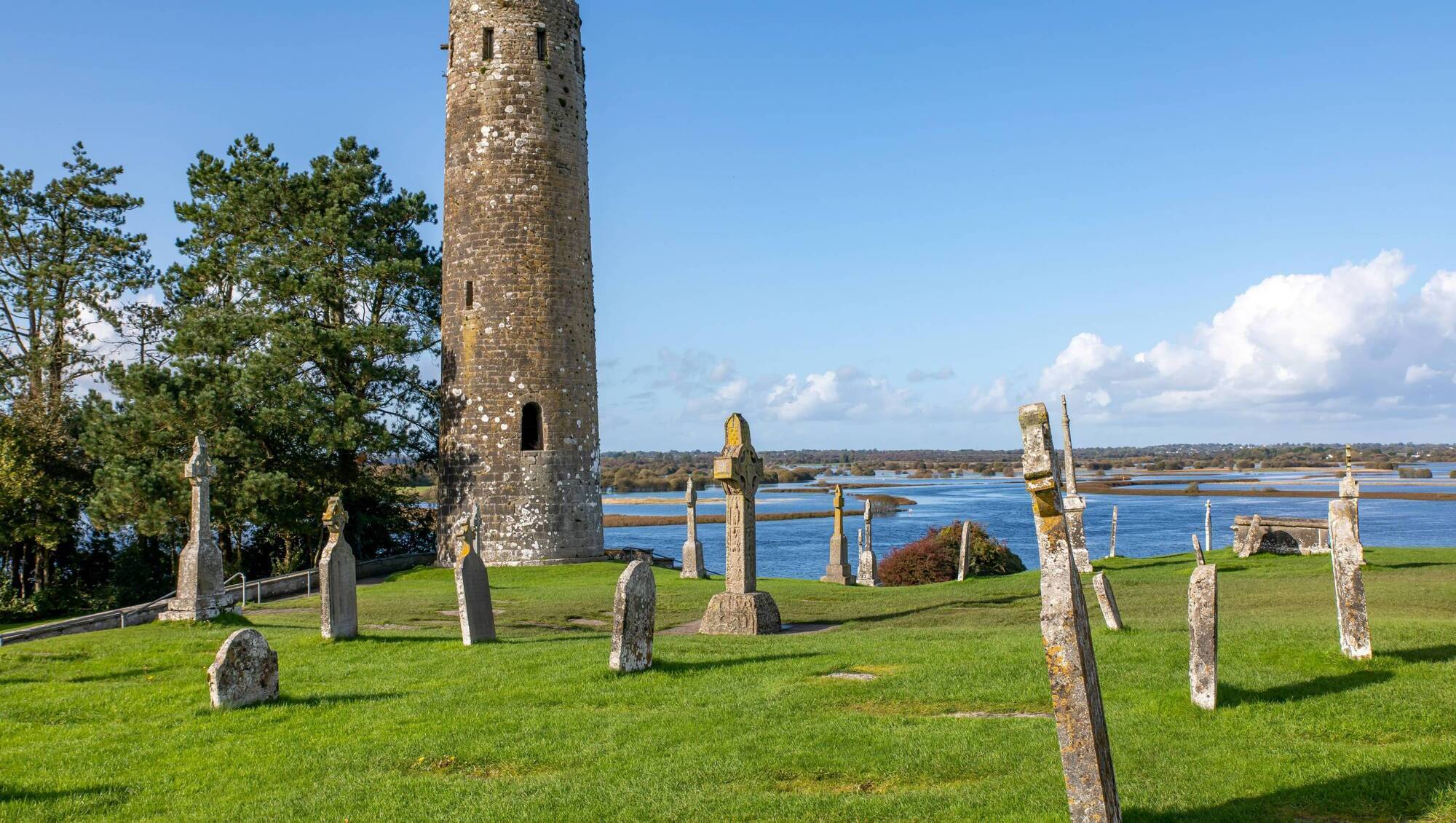 David O'Mahony's son did not want to get out of the car on a family visit to Clonmacnoise, declaring it 'haunted'