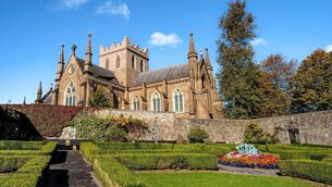 <p>The incident occurred at St Patrick’s Cathedral, Armagh (Alamy/PA)</p>