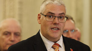 <p>DUP leader Gavin Robinson (Liam McBurney/PA)</p> <p>DUP leader Gavin Robinson (Liam McBurney/PA)</p>