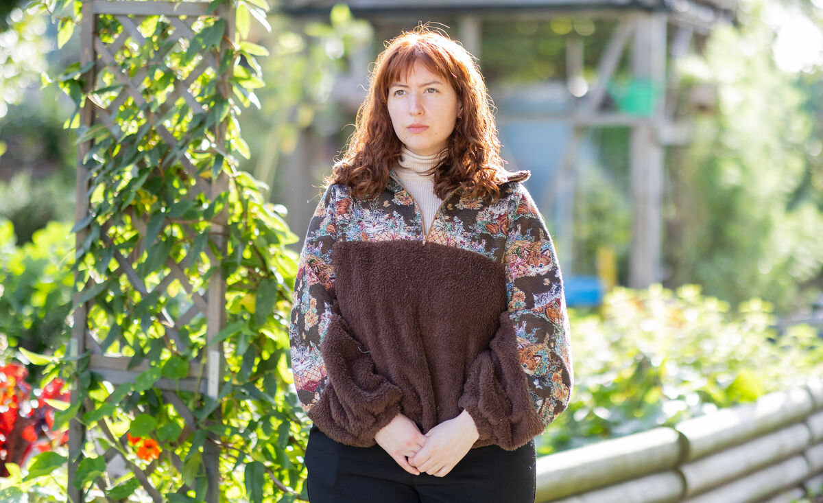 Ksenia Anokhina works as a data analyst in an Irish company. Photo: Gareth Chaney Ksenia Anokhina works as a data analyst in an Irish company. Photo: Gareth Chaney