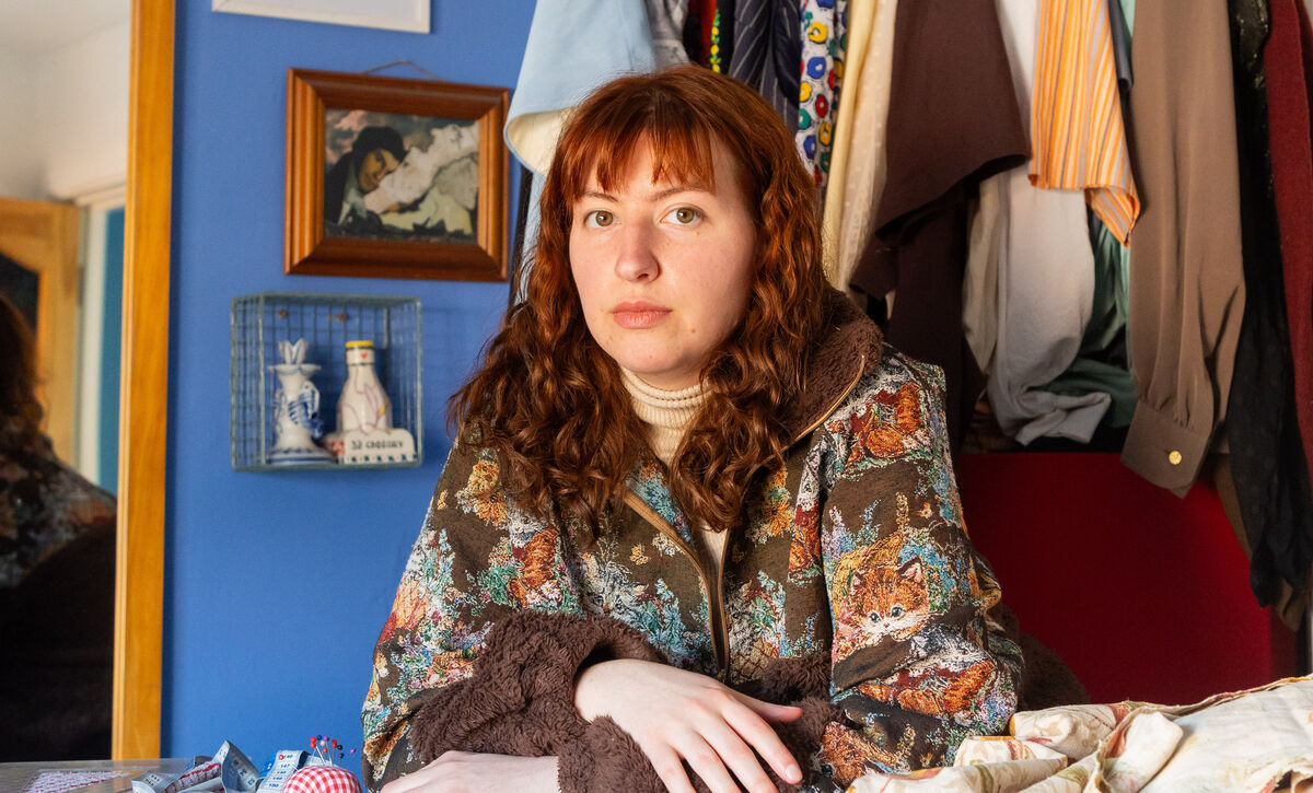 Ksenia Anokhina: 'How comfortable can you be establishing roots in a place if you can be booted out any second?' Photo: Gareth Chaney Ksenia Anokhina: 'How comfortable can you be establishing roots in a place if you can be booted out any second?' Photo: Gareth Chaney