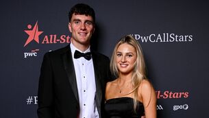 <p>Cork hurler Brian Hayes and Elizabeth Tuohy on arrival at the 2026 PwC GAA/GPA All-Star Awards at the RDS in Dublin. Pic: Ramsey Cardy/Sportsfile</p> <p>Cork hurler Brian Hayes and Elizabeth Tuohy on arrival at the 2026 PwC GAA/GPA All-Star Awards at the RDS in Dublin. Pic: Ramsey Cardy/Sportsfile</p>
