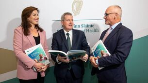 <p>Health minister Jennifer Carroll MacNeill; Minister of State for Older People Kieran O'Donnell, and Professor Alan Barrett at the launch of the first report of the Commission on Care for Older People. Picture: Karl Hussey</p> <p>Health minister Jennifer Carroll MacNeill; Minister of State for Older People Kieran O'Donnell, and Professor Alan Barrett at the launch of the first report of the Commission on Care for Older People. Picture: Karl Hussey</p>