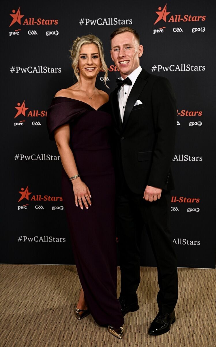 Mayo footballer Ryan O'Donoghue and Courtney O'Donnell on arrival at the 2026 PwC GAA/GPA All-Star Awards at the RDS. Pic: Seb Daly/Sportsfile Mayo footballer Ryan O'Donoghue and Courtney O'Donnell on arrival at the 2026 PwC GAA/GPA All-Star Awards at the RDS. Pic: Seb Daly/Sportsfile