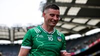 GAA All-Ireland Senior Hurling Championship Semi-Final Limerick vs Clare Gearoid Hegarty celebrates after the match 5/7/2026
