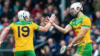 Aidan McCarthy celebrates with Josh Guyler 11/10/2026