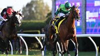 Moore switch comes off as Haffner claims Juvenile Turf 