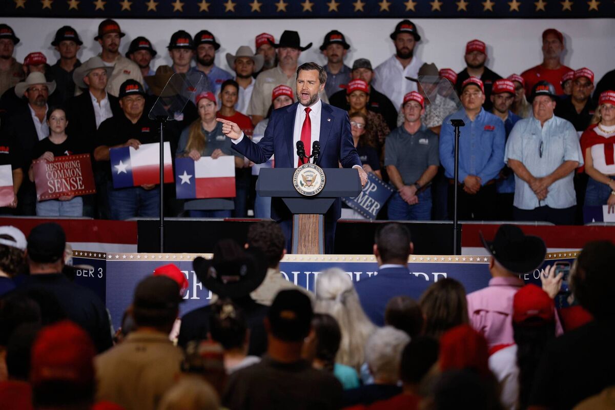 US Vice President JD Vance delivers remarks during a midterm campaign rally at JRJ Construction on October 29, 2026 in Weatherford, Texas. Picture: Evan Vucci-Pool/Getty Images US Vice President JD Vance delivers remarks during a midterm campaign rally at JRJ Construction on October 29, 2026 in Weatherford, Texas. Picture: Evan Vucci-Pool/Getty Images