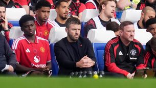 <p>Manchester United manager Michael Carrick during the Premier League match at Stamford Bridge. Pic: Adam Davy/Press Association.</p> <p>Manchester United manager Michael Carrick during the Premier League match at Stamford Bridge. Pic: Adam Davy/Press Association.</p>