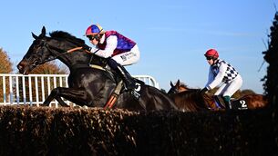 <p>ISLAND STYLE: Haiti Couleurs and Paul Townend win the BetVictor Champion Steeplechase (Grade 1) for owners Conyers, McDewrmott and Prowting and trainer Rebecca Curtis. Pic: Healy Racing</p> <p>ISLAND STYLE: Haiti Couleurs and Paul Townend win the BetVictor Champion Steeplechase (Grade 1) for owners Conyers, McDewrmott and Prowting and trainer Rebecca Curtis. Pic: Healy Racing</p>