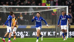<p>TRACTOR NOISE: Ipswich Town's Julio Enciso (centre) celebrates scoring their side's second goal of the game during the Premier League match at the MKM Stadium, Hull. Picture date: Saturday October 31, 2026. PA Photo. Photo credit should read: Mike Egerton/Press Association</p> <p>TRACTOR NOISE: Ipswich Town's Julio Enciso (centre) celebrates scoring their side's second goal of the game during the Premier League match at the MKM Stadium, Hull. Picture date: Saturday October 31, 2026. PA Photo. Photo credit should read: Mike Egerton/Press Association</p>
