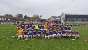 <p>GLORY GAME: Diarmuid Ó Mathúnas overcame Whitechurch in a 10-goal thriller in the Co-Op Superstores JAHC quarter-final at Páirc Uí Rinn.</p> <p>GLORY GAME: Diarmuid Ó Mathúnas overcame Whitechurch in a 10-goal thriller in the Co-Op Superstores JAHC quarter-final at Páirc Uí Rinn.</p>