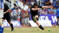 Carter kicks New Zealand to historic victory over Samoa