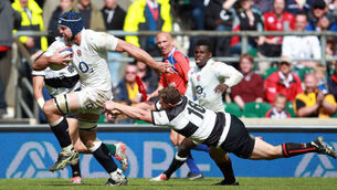 England crush Barbarians at Twickenham