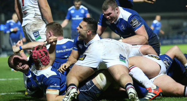 Ben Te'o celebrates Sean Cronin's lineout-maul try. Photo: INPHO/Billy Stickland Ben Te'o celebrates Sean Cronin's lineout-maul try. Photo: INPHO/Billy Stickland