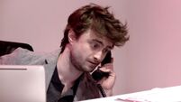WATCH: Daniel Radcliffe - from wizard to receptionist