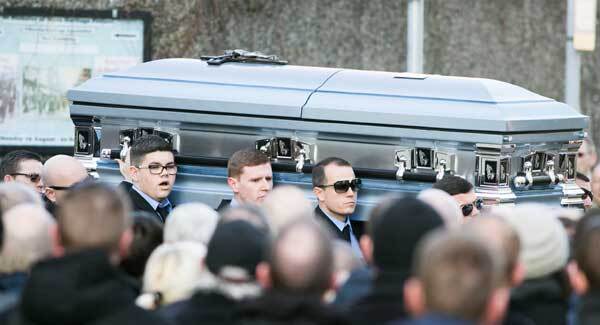 Murder victim David Byrne laid to rest in Dublin
