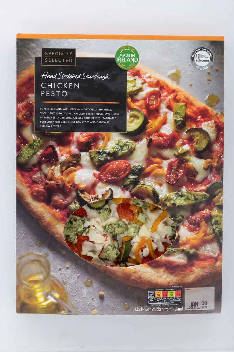 Aldi's Specially Selected Irish Pizzas. Aldi's Specially Selected Irish Pizzas.