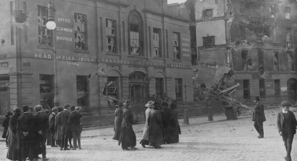Liberty Hall in 1916.