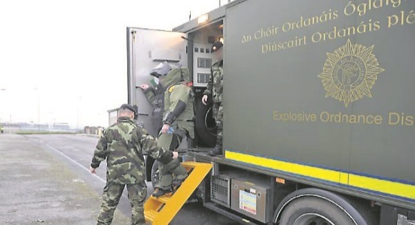 Army bomb squad called to deal with Dublin device