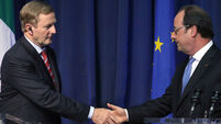 French president visit to Ireland